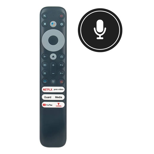 WINFLIKE ARC902V FMRH Replaced Voice Remote Control fit for TCL 8K Android TV RC902V FMR1 65X925 75R635 Black ARC902V-FMRH ARC902V-FMR1