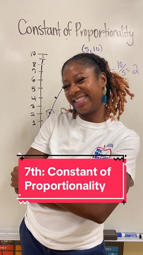 Understanding Constant of Proportionality in 7th Grade Math Class