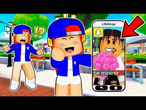 I CAUGHT BABY MYA DATING On Roblox SNAPCHAT…