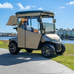 DoorWorks Golf Cart Track-Style Enclosures - Durable Canvas SDA