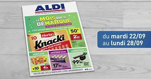 Découvrez le catalogue de la semaine ! Le mois qui se démarque continue ! 🙌 | ALDI France