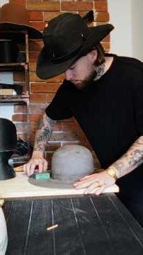 This Hat Was Made by Hand 🔥 #hatmaking #asmr #hat