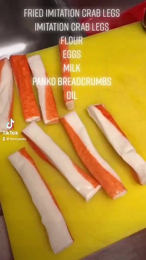 Fried Imitation Crab Sticks Recipe
