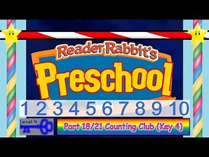 Reader Rabbit Preschool (Carousel Version) Part 18/21 - Counting Club (Key 4)