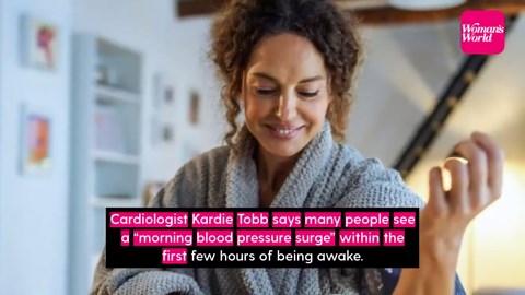 High blood pressure in the morning? Here’s how to block ‘the morning surge'
