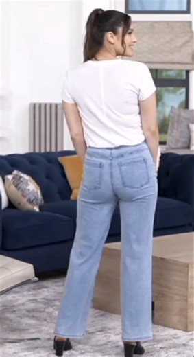 QVC model models jeans 10