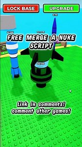 ☢️ FREE Merge a Nuke Script! Auto Farm + Auto Merge + Auto Launch #robloxscript #autofarm