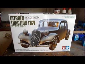 Kit review: Tamiya Citroën 11CV in 1/35 scale