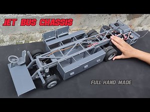How to make a Modern Bus Chassis from PVC.#Part 2