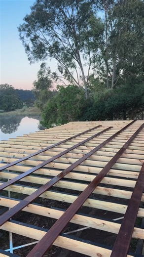 The Superior Built crew getting it done up in Bishops Bridge 💪 Merbau deck taking shape — frameless glass handrail, polished stainless fittings, and a fresh coat of oil to finish it off 👌 Built right. Built the Superior way 🔥 . . . . . #SuperiorBuilt #MerbauDeck #TimberDecking #HardwoodDeck #FramelessGlass #StainlessSteel #CustomDeck #outdoorlivingspace #QualityCraftsmanship #BuiltRight #AussieBuilder | Superior Built Carpentry