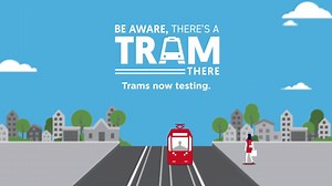 Tram testing is continuing in Moore Park, Randwick, and Surry Hills on weekdays and nights. If you are in the area, remember trams cannot stop easily or quickly. So look out before you step out, and cross at designated pedestrian crossings. | Transport for NSW