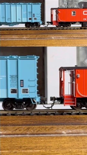Coupler height test: rapido hawker siddeley caboose