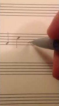 Music Notation: Drawing/Understanding Quarter Notes