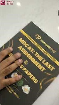 MDCAT Guess Papers, Final Assignment, and The Past Papers
