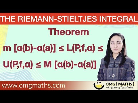 Riemann stieltjes sums | Theorem | The R-S Integral