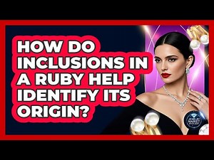 How Do Inclusions In A Ruby Help Identify Its Origin? - Jewelry Market Spotlight
