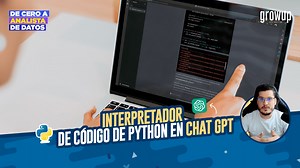 19K views · 52 reactions | Descubre cómo realizar análisis de datos de manera más sencilla y eficiente con el Code Interpreter, una innovadora función impulsada por inteligencia artificial. Este asistente virtual te permitirá interactuar con lenguajes de programación sin complicaciones, facilitando la ejecución de código Python y ofreciendo respuestas claras en tiempo real. | Grow Up | Facebook