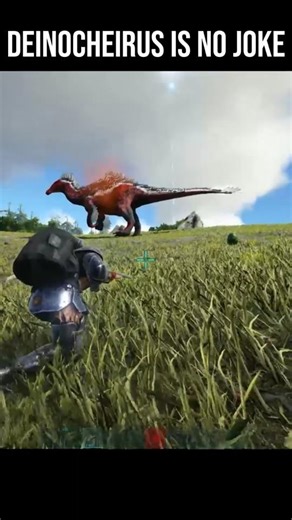 Alpha Deinocheirus is no JOKE #arksurvivalevolved #arksurvivalascended #dinosaur #ark