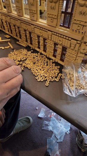 300K views · 1K reactions | Quick way to stack lego plates when you have tons to do. #lego #stack #fast #plates | Bevins Bricks | Facebook