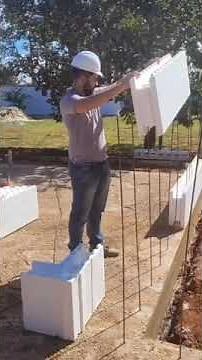Construção de Casa de Alto Padrão de Isopor EPS Classe F no Sistema ICF 18