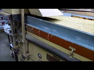 Oliver 160 Gravity Table cleaning clover seed