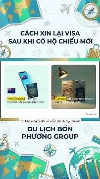 Xử lý visa khi đổi hộ chiếu #doitochieu #xinvisa #camnangvisa