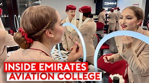 331K views · 6.9K reactions | I visited Emirates Aviation Training College in Dubai where Emirates trained their cabin crew. Here's my behind the scenes visit to the imaging studio to see how the new flight attendant get groomed to Emirates standard. Then, I went inside the mock-up aircraft trainer to observe the new cabin crew service delivery. | Sam Chui | Facebook
