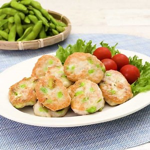 丸めず袋で簡単！ 枝豆のお豆腐ナゲットのレシピ動画・作り方 | デリッシュキッチン