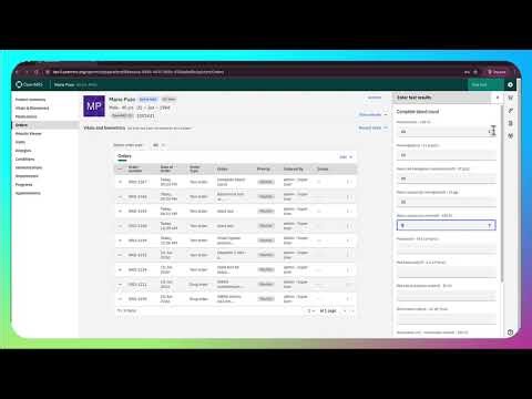 OpenMRS 3 Labs Squad: Demo July 17 2024