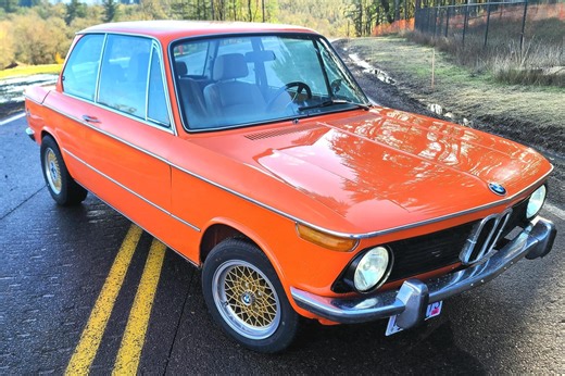 No Reserve: Turbocharged M20-Powered 1976 BMW 2002 5-Speed