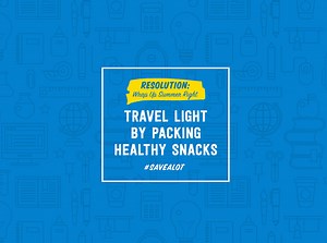 B2S Resolution #1: As you wrap up your summer traveling, spend time driving through the country, not the drive-thru, by always remembering to pack healthy. 🚙 🚌 🍎 🍌MORE TIPS: http://bit.ly/2u9fYMg | Save A Lot