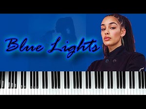 🎹 Jorja Smith - Blue Lights (R.W.P. Piano Sheet Music)