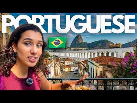 The Most Charming Neighborhood in Rio? 🇧🇷 Brazilian Portuguese Comprehensible Input