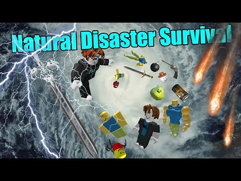 ROBLOX NATURAL DISASTER SURVIVAL FUNNY MOMENTS (MEMES)