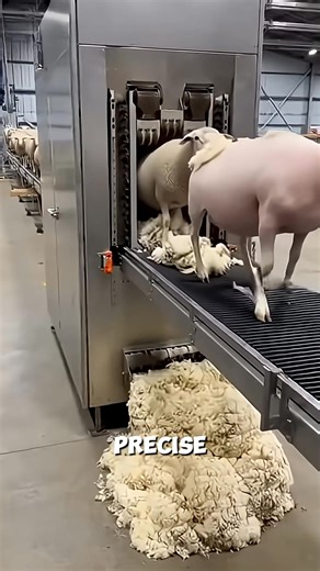 95K views · 19 reactions | Amazing Industrial Machine Shears Sheep in Seconds #IndustrialInnovation #Machinery #SheepShearing | Gisella Parrucchieri | Facebook