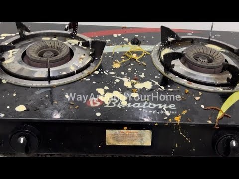 How to Clean a Gas Cooker Fast | Remove Grease in 60 Seconds