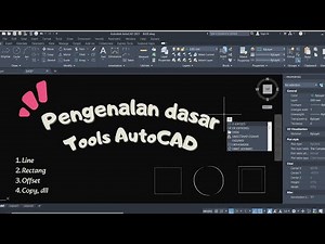 AutoCAD Pemula: 10 Tools Dasar AutoCAD untuk Pemula