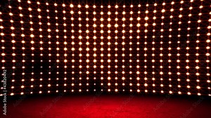 VIP box design Glamour Virtual Studio. You can loop it by using Stock Video