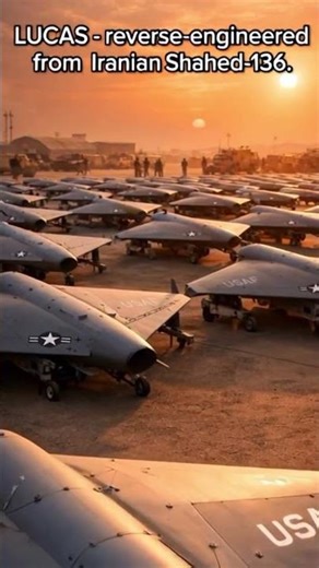 U.S. is using small attack drones (LUCAS) in Iran!