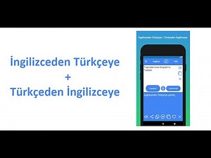 EngTurEng: English to Turkish Translator App and Turkish to English Translator App