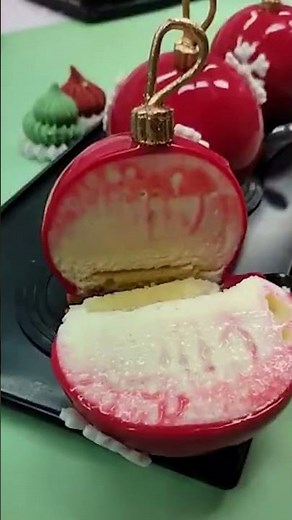 Glaçage miroir rouge