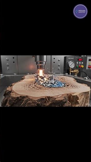 Metallized wood #mechanic #science #engineering