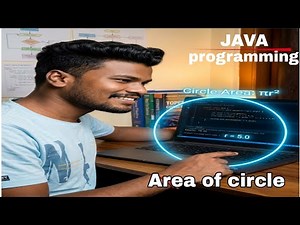 Area of circle in java programming ❓ | Area of circle in java | java programming #javaprogramming