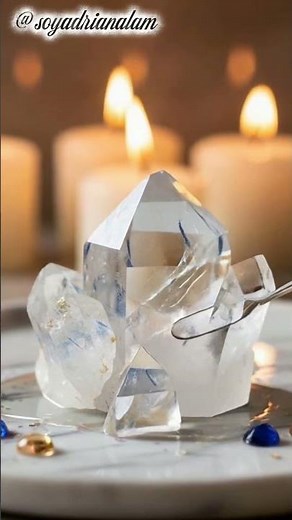 El cuarzo blanco #soyadrianalam #cuarzos #espiritualidad