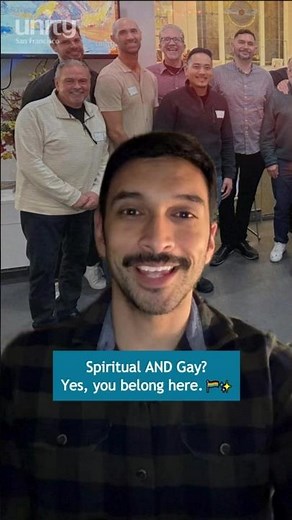 Spiritual AND Gay? Yes, you belong here. 🏳️‍🌈✨ #GaySpirituality #GayMen #spiritualawakening