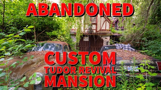 Exploring an abandoned Tudor Revival mansion of a reclusive eccentric artist