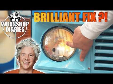 Will New Headlights Save This Nasty Old Ice Cream Van?