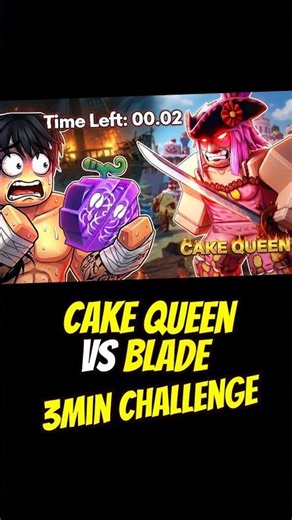 Common Fruit Beat Cake Queen in 3 Min ? Or Fiend Yeti Delete #avipb13 #bloxfruits #roblox