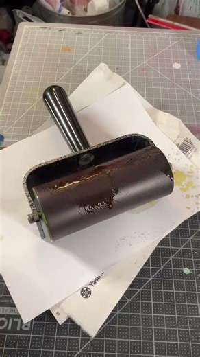 Do you clean your print tools like this?