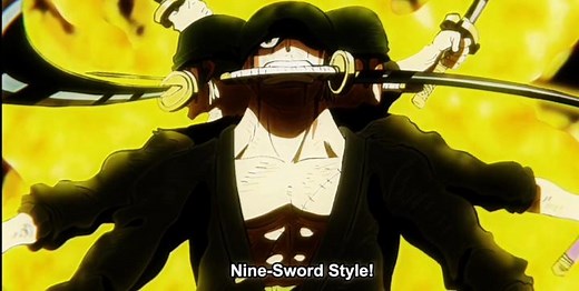 Zoro's Ashura: Mastering the 9 Sword Style